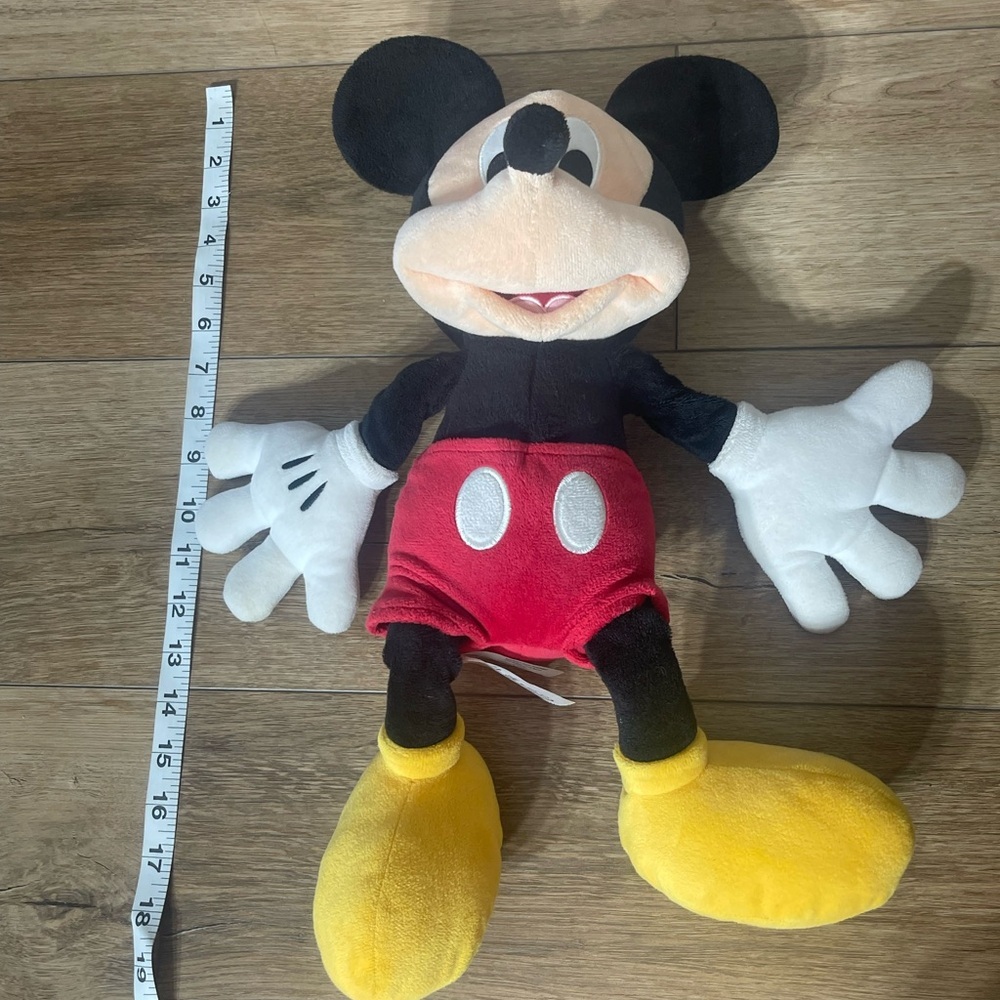 Disney Mickey Mouse Plush Toy 18” stuffed animal classic Mickey Disney clubhouse - Picture 6 of 6